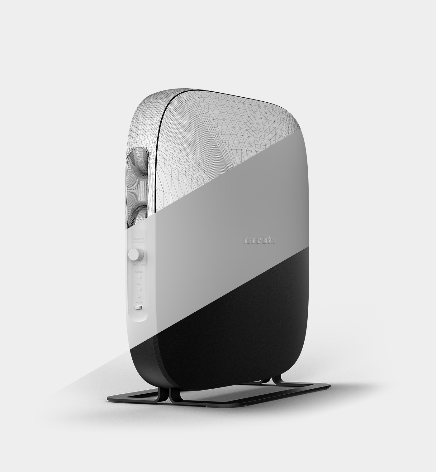 harman/kardon Harman Kardon OMNI Bluetooth speakers CGI Digital Art  photorealistic