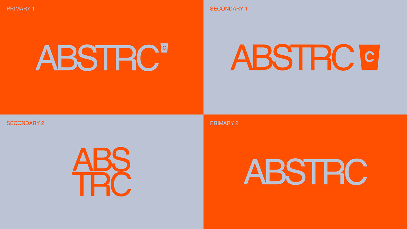 ABSTRC bakery beverage brand identity branding  cafe Coffee graphic design  Korea typography  