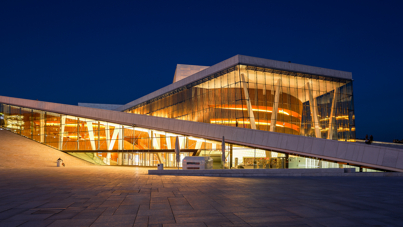 Norwegen norway oslo Oper Opera House