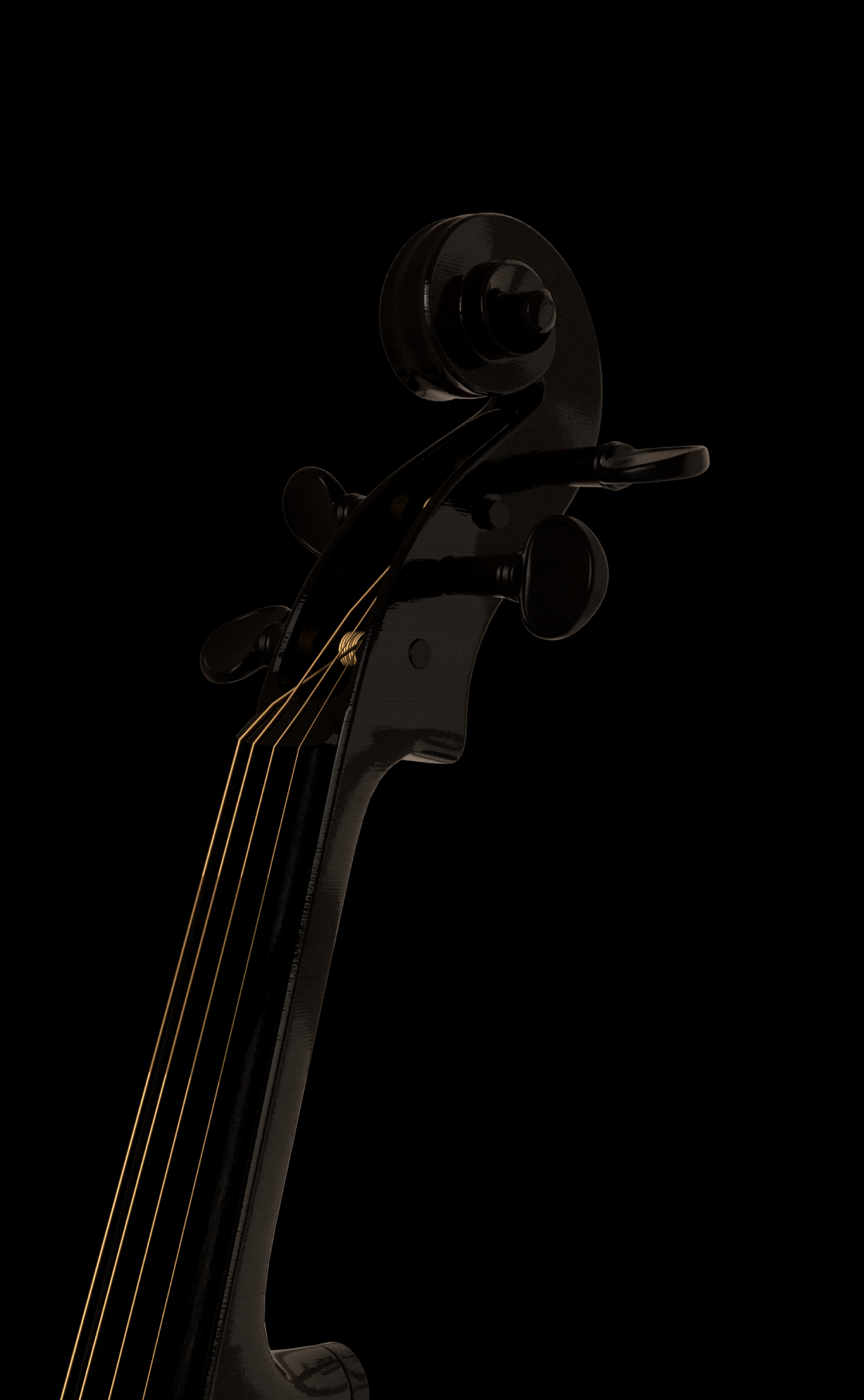 3D 3d modeling cinema 4d Classic corona dark music Musical Instrument Render Violin