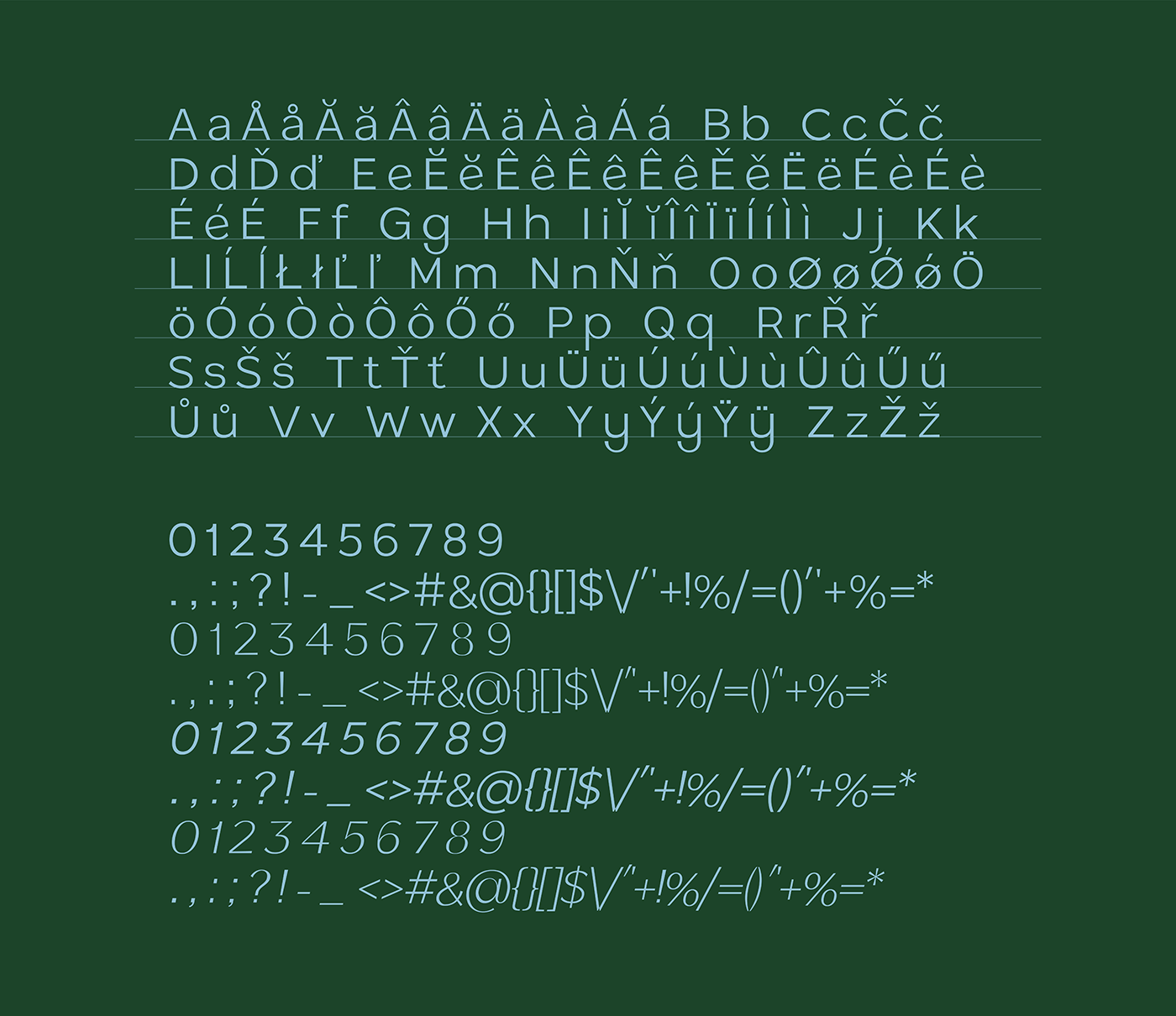 Typeface font variable typography   Graphic Designer visualeger graphicdesigneger tervezografikaeger mediadesigneger specimen