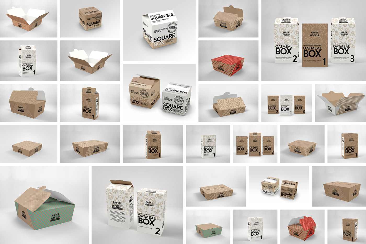 Download FREE Fast Food Packaging Mockup - UPDATED on Behance