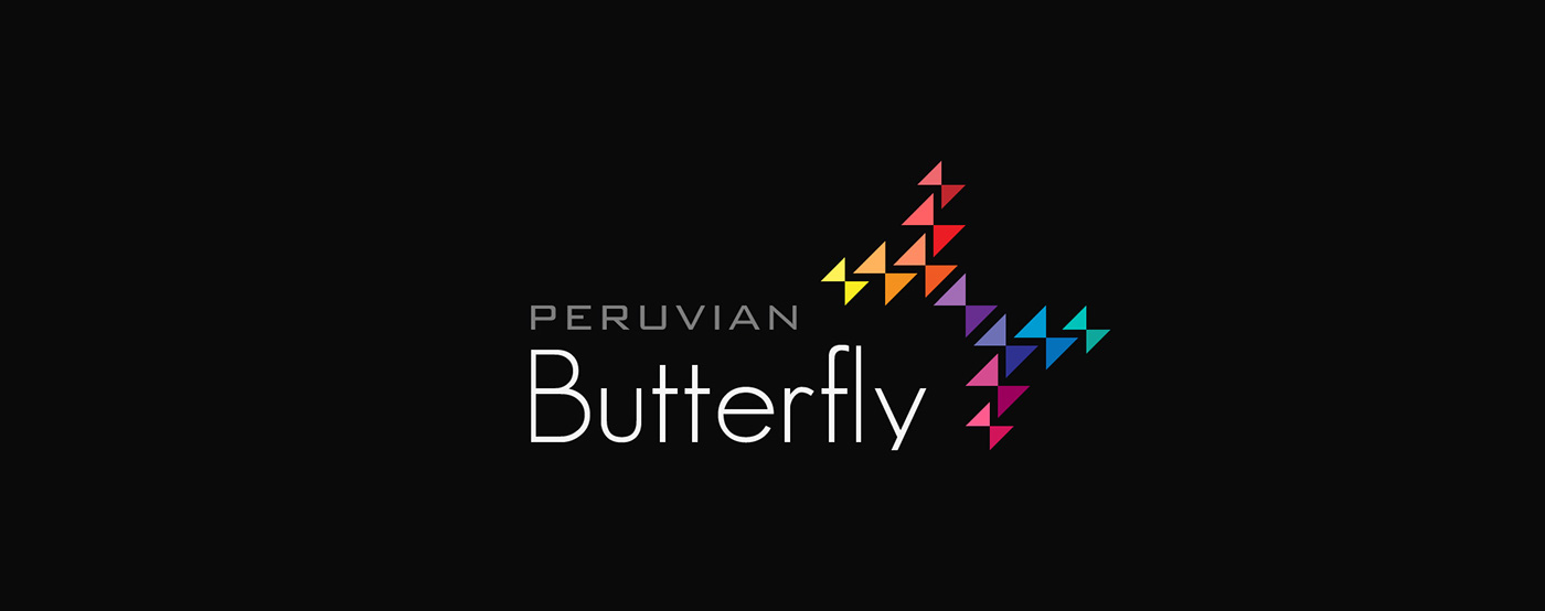 marca  logo  colores butterfly identity colours Logotype Collection