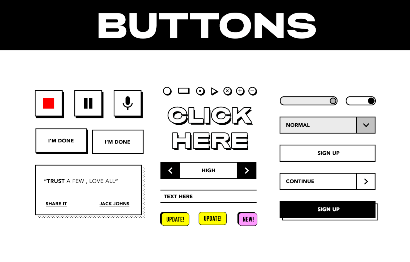 ui kit UI/UX kit illustrations icons buttons infographic free Web Design  Mobile app