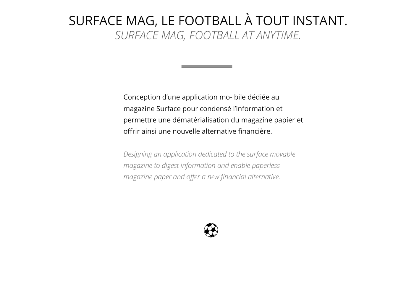 press football magazine publising app application mobile design UI Interface