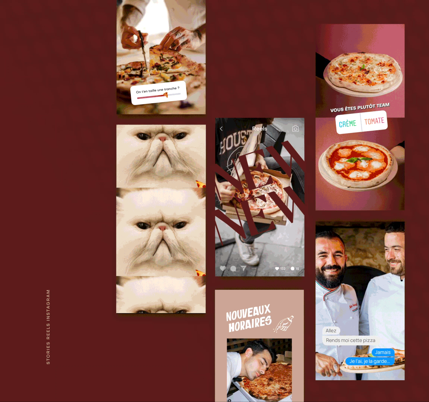 Food  instagram photographie culinaire Pizza social media Street Food Advertising  blogger marketing   post