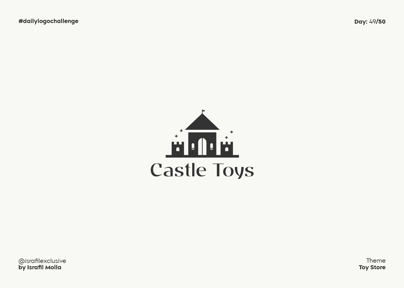Castle Toys - Daily Logo Challenge - Day 49