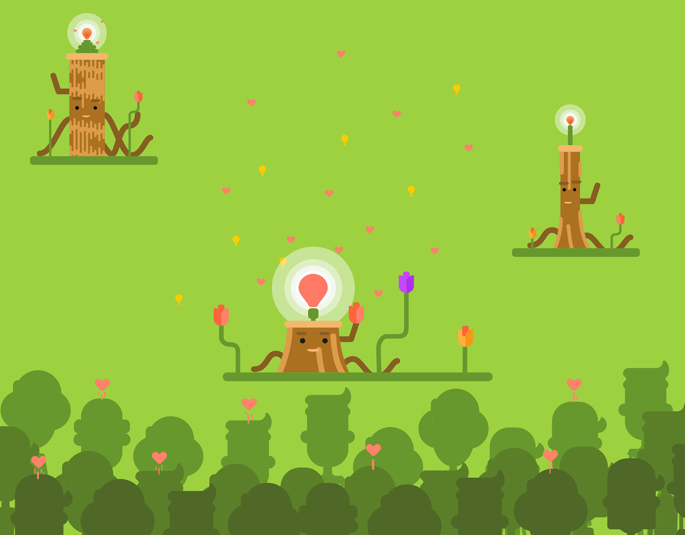 Island baloon tools Tree  idea grow Character Character design  storyboard SKY