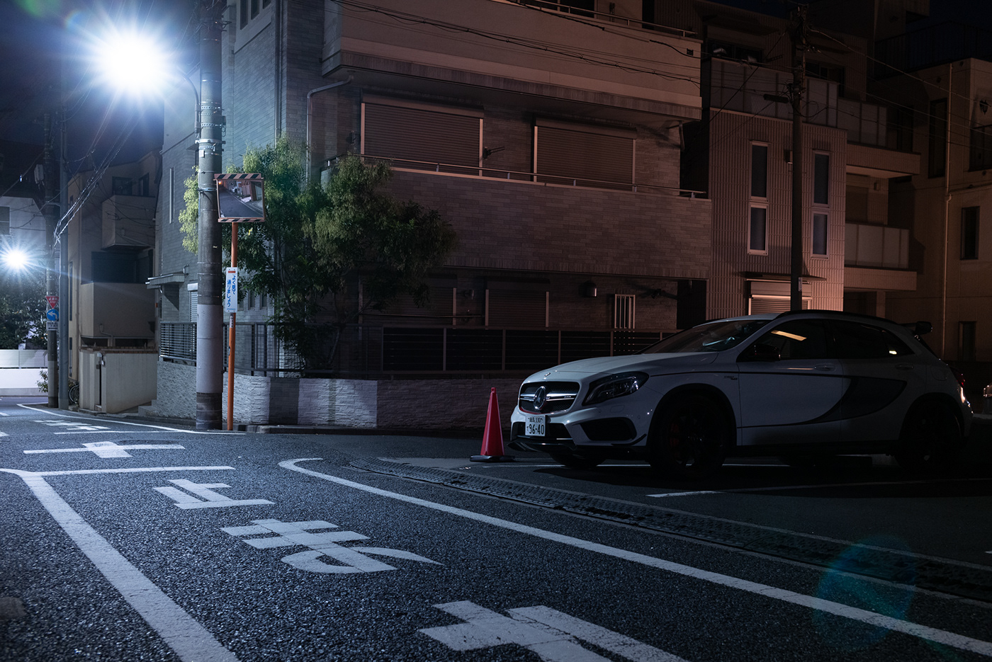 automotive   car daimler japan Mercedes AMG mercedes-benz night Photography  tokyo transportation