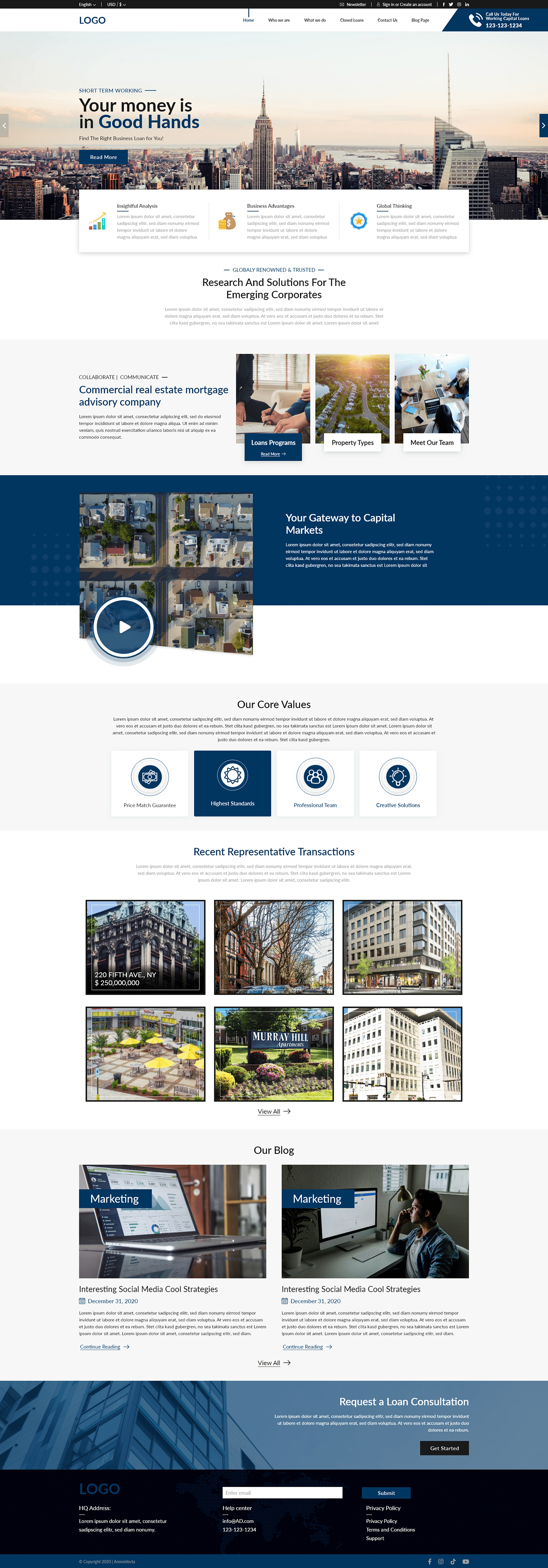 devlopment loans capital product real estate TRENDING ui design User Experence Web Design  Website