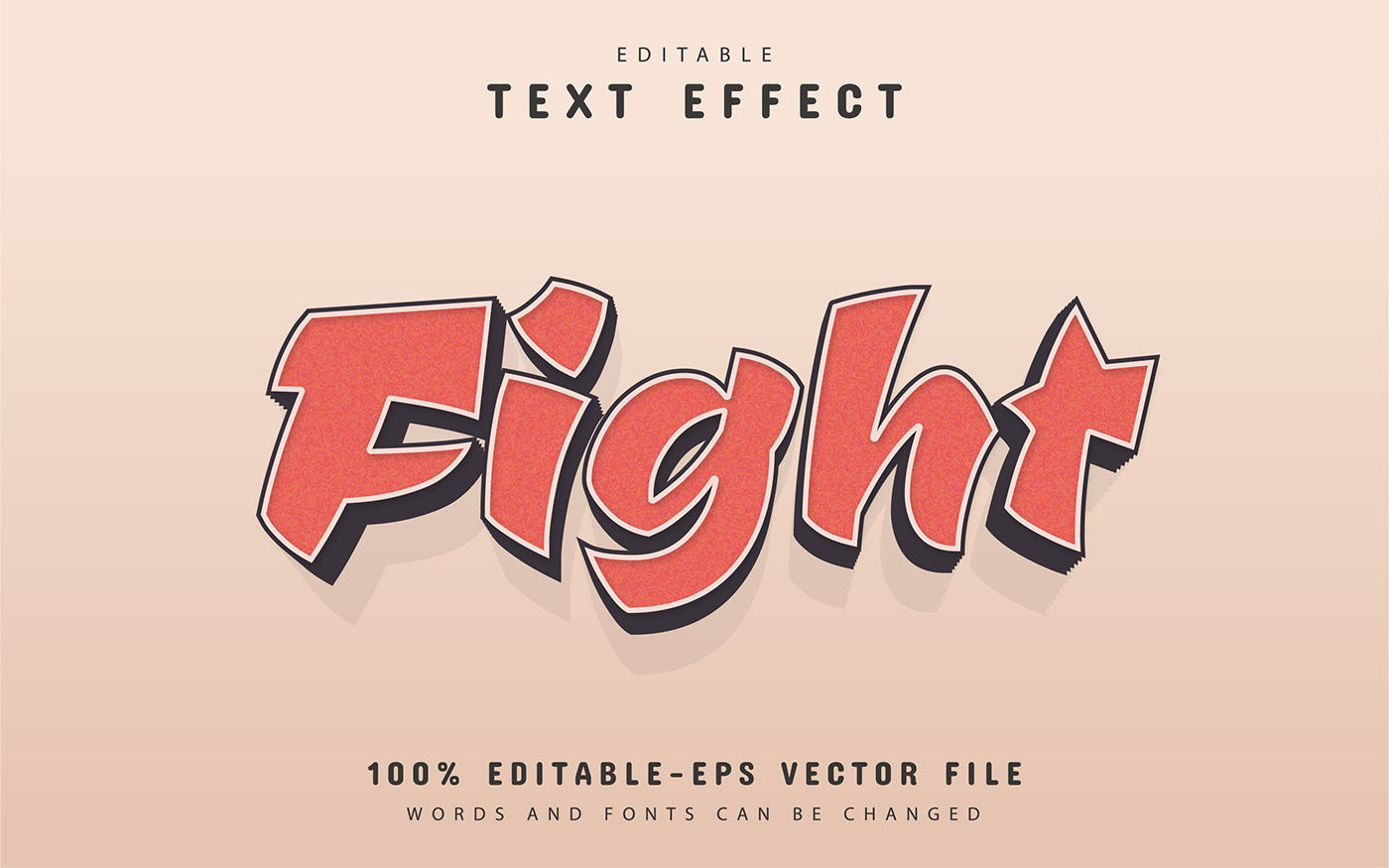 3D Font font effect font style text effect