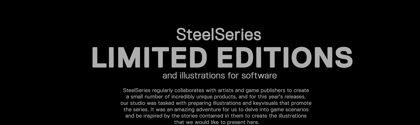 Steelseries ILLUSTRATION  3D creative CG diablo CallofDuty destiny art game