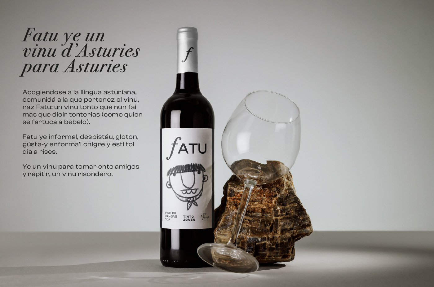Packaging wine vino etiqueta Label label design product asturias bottle design bottle label