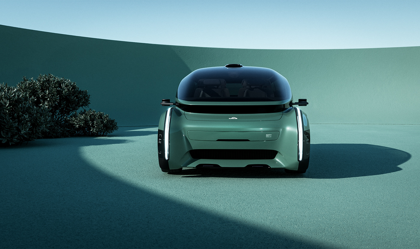automotive   car design mobility Autonomous uiux cmf exterior interior design  design rumba