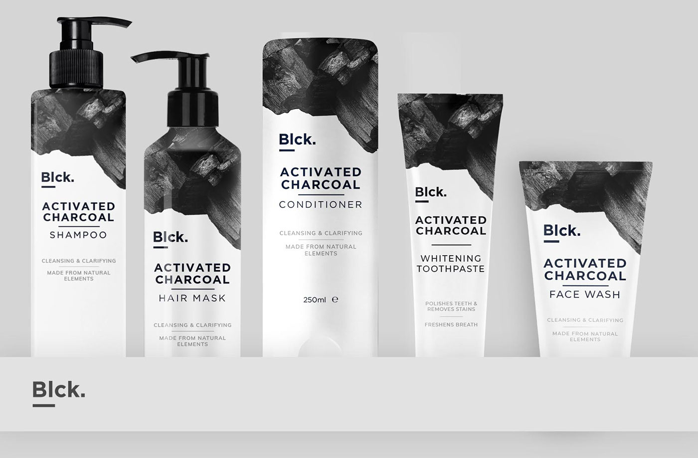 charcoal black black and white cosmetics simple shampoo organic