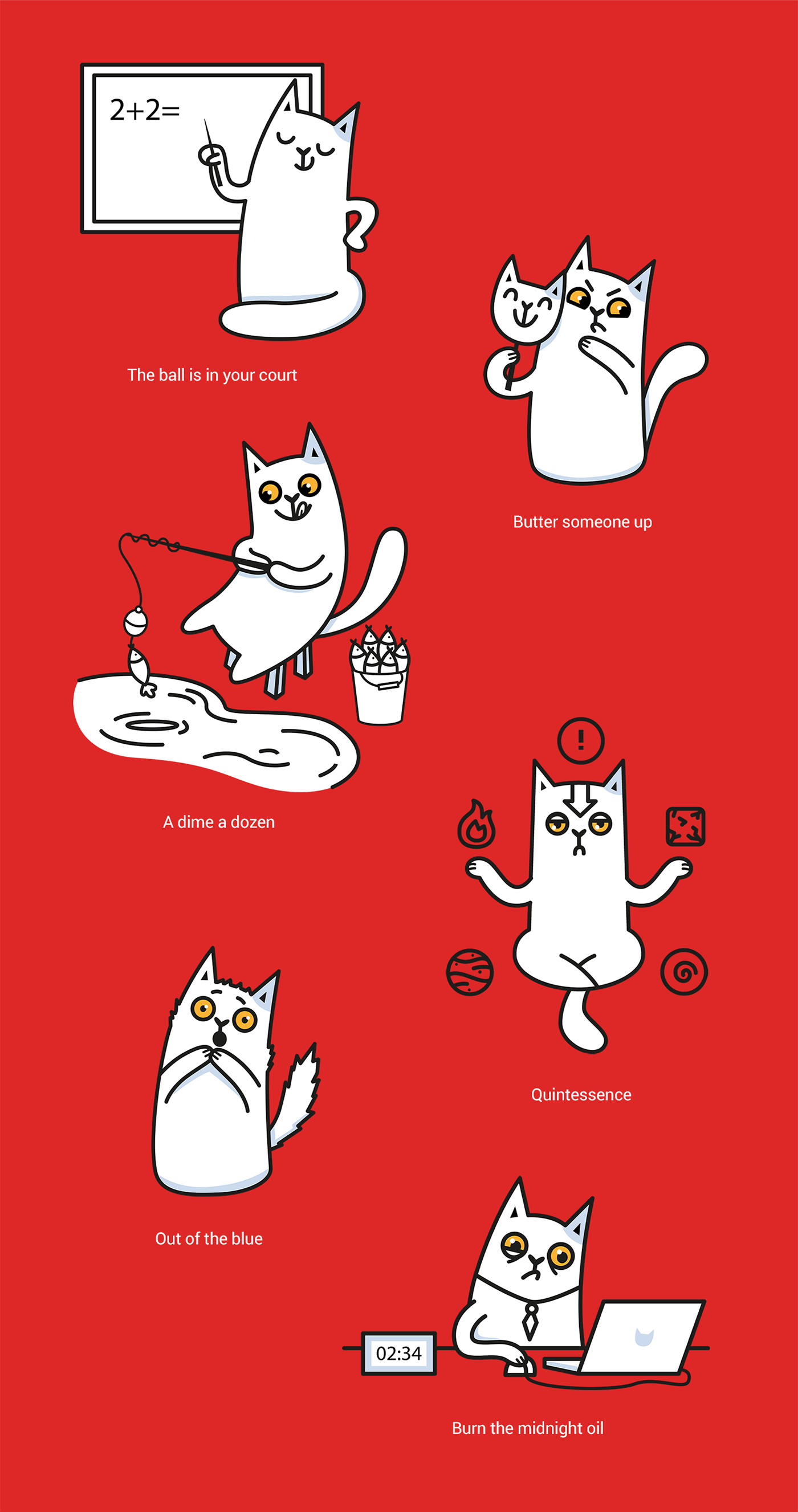 Character design  Digital Art  english learning Character vector digital illustration Brand Design ILLUSTRATION  Cat