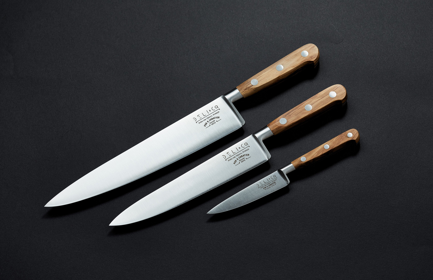knife chef knives kitchen Thiers ksabatier france design packaging design cutlery