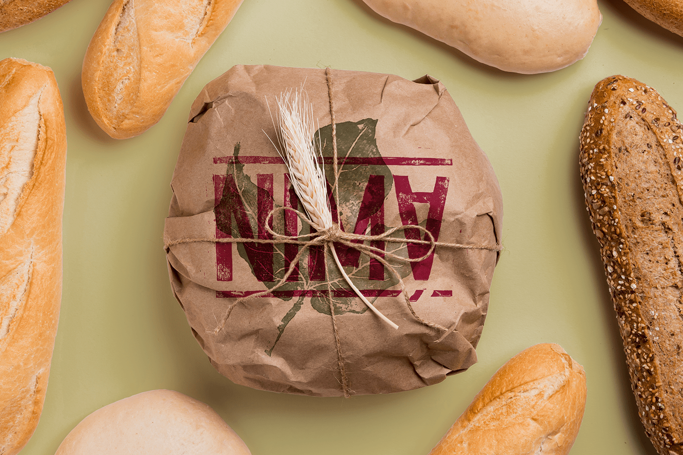 artisan bread colombia david espinosa linocut Logo system monteria Nicolás peñuela Nima Type Sailor