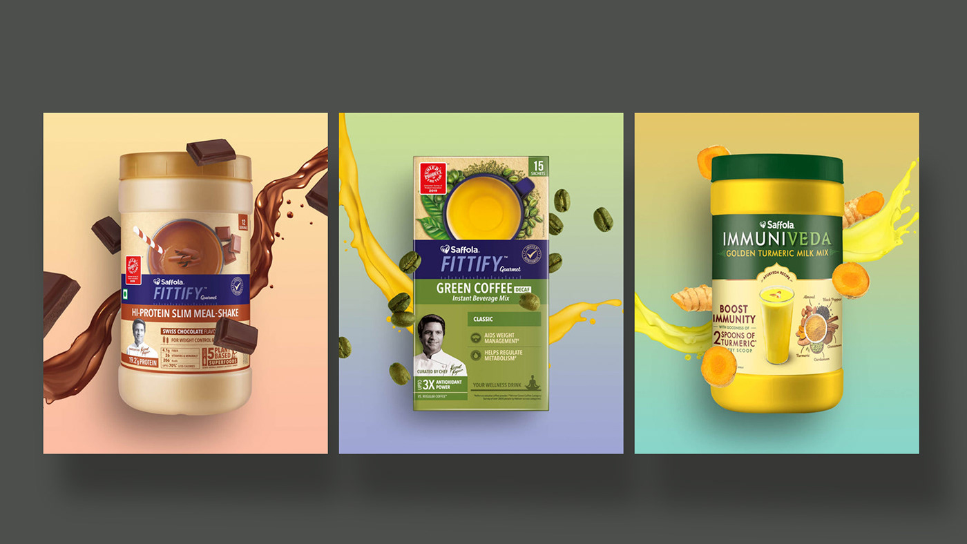 Food  healthy food rebranding Website Banner
