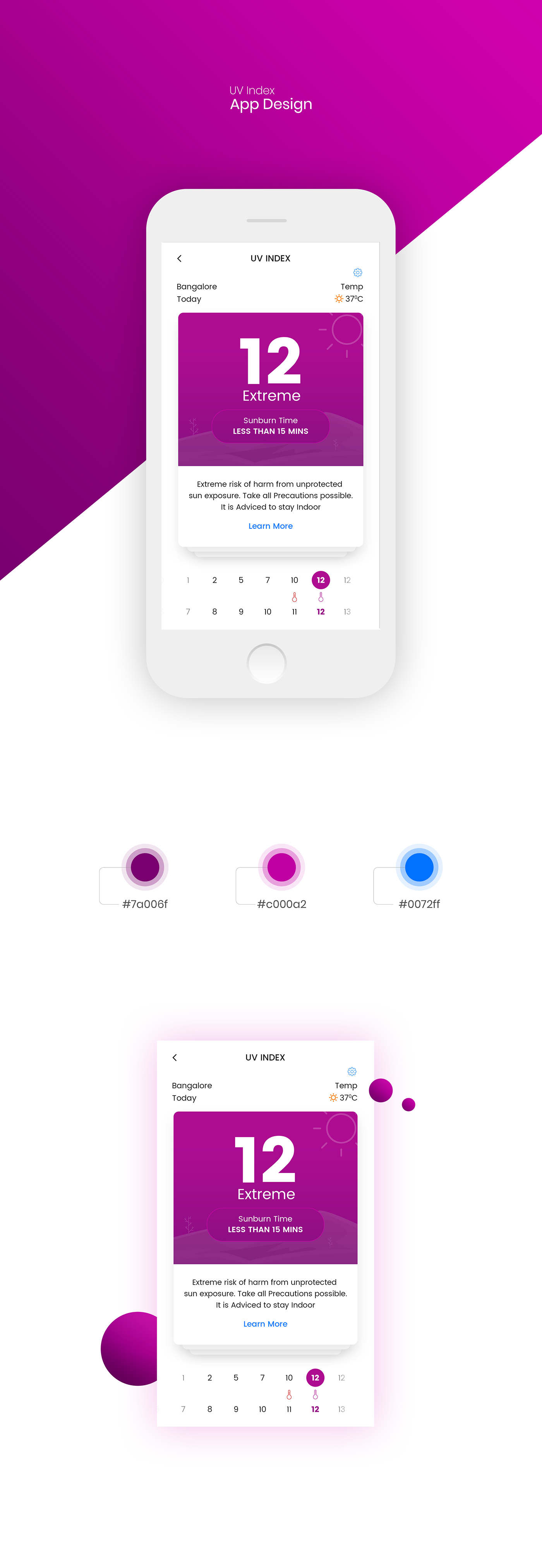 UI/UX purple Mobile app Latest Trends ios android icons style  ILLUSTRATION  weather climate