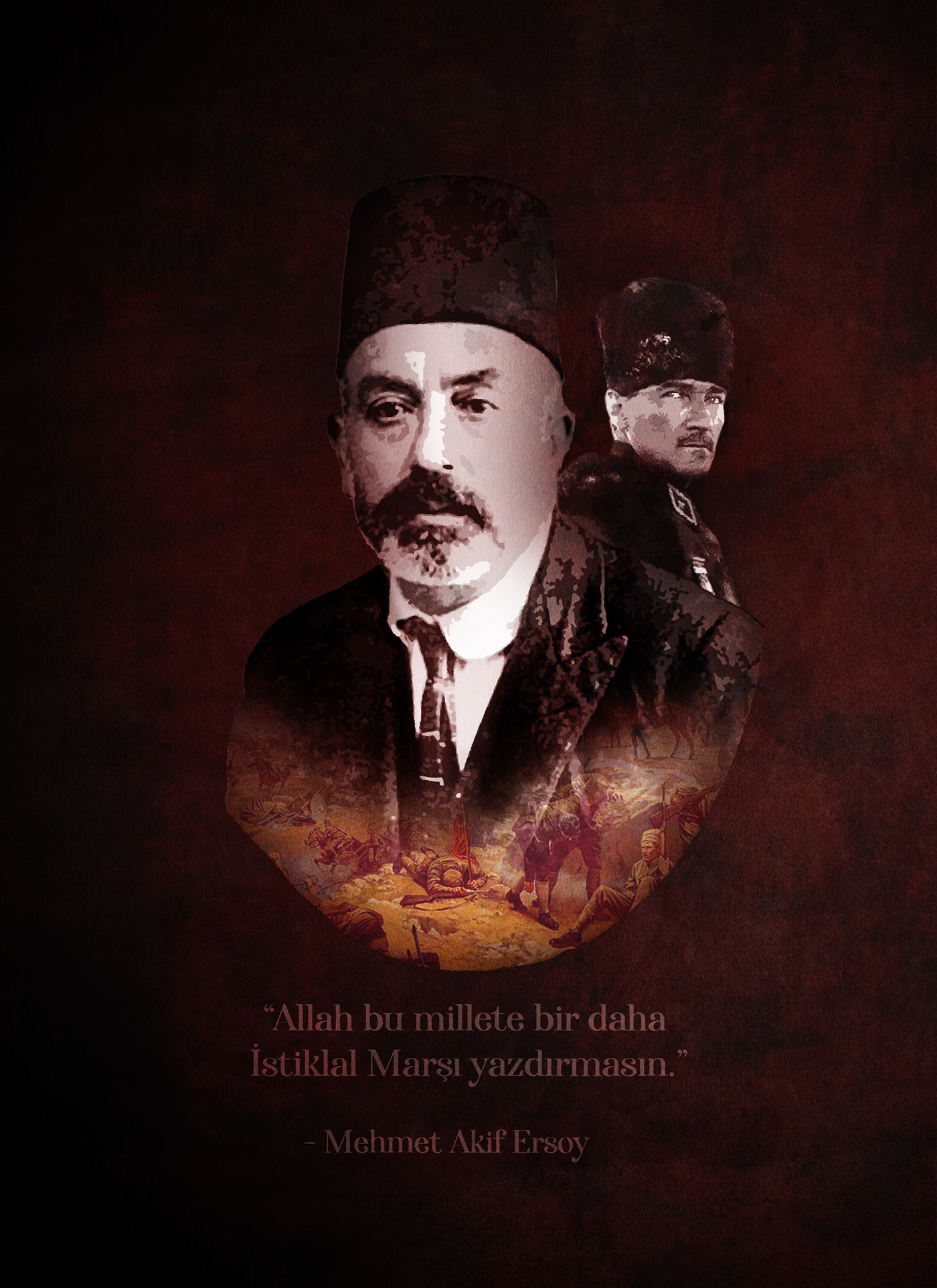 100.yıl 12 Mart Ataturk bayrak İstiklal Marşı türkiye