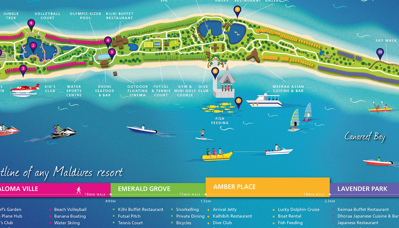 map resort Maldives Water Sports