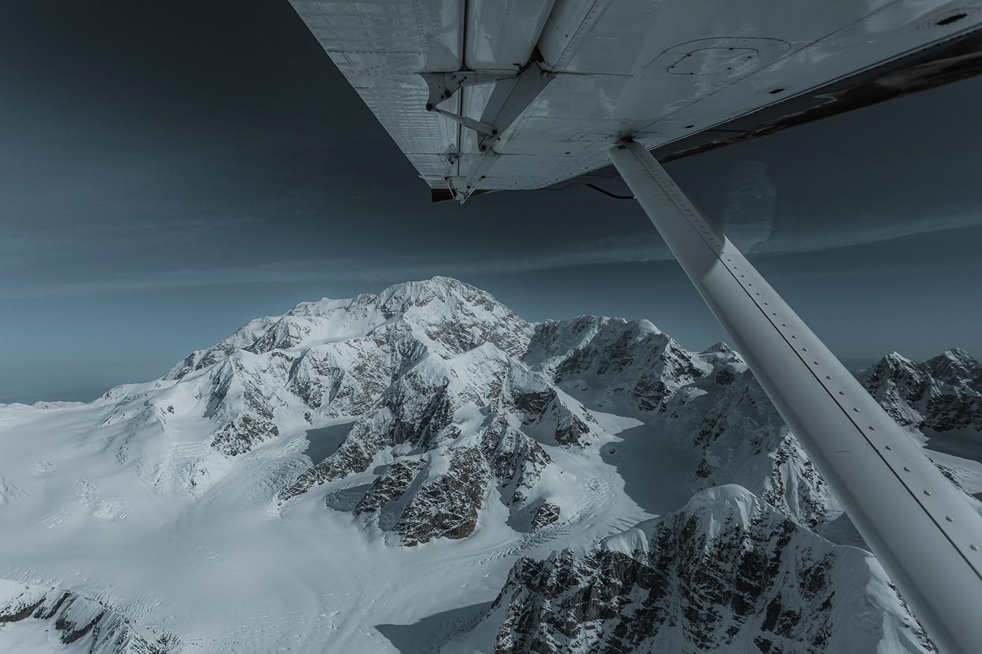 Adventure photography Airplane photography Alaska denali denali national park Drone photography flightseeing landscape photography Talkeetna Air winter