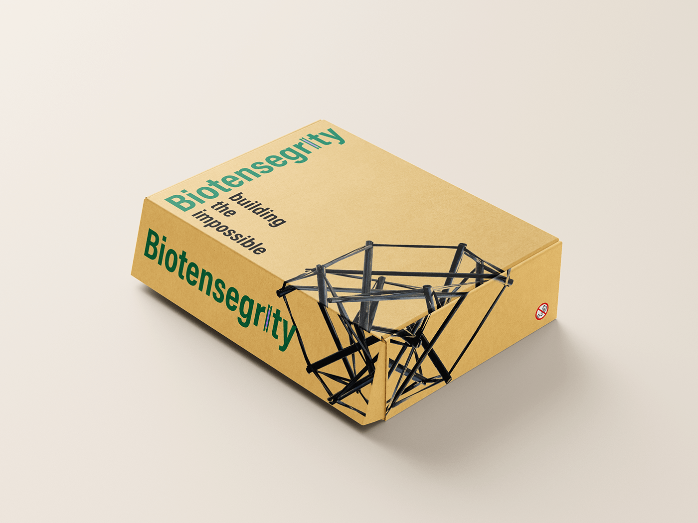 Biotensegrity design logo verpakking