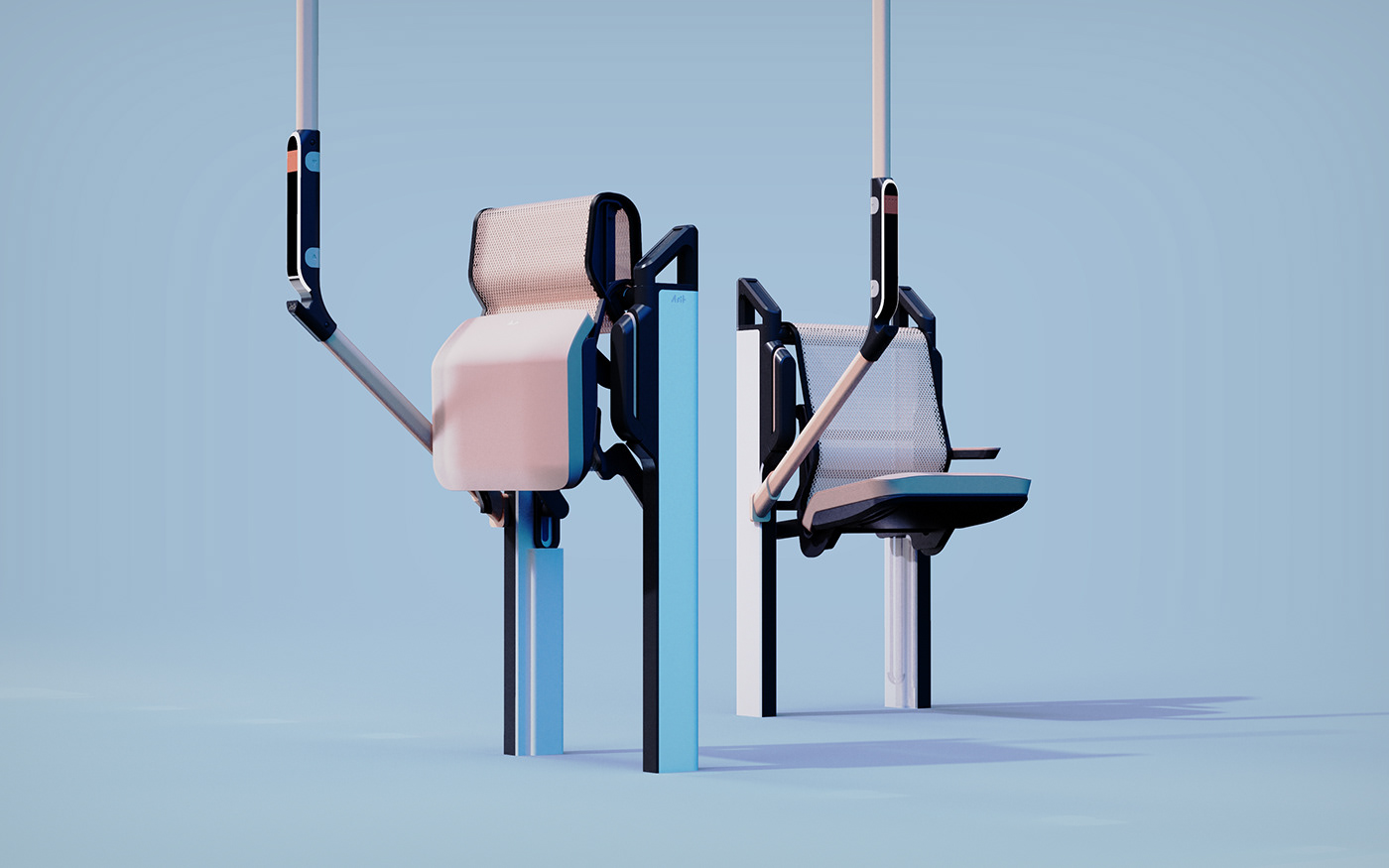 aging population bus chair concept double-decker future Inclusive polyu public transport speculative