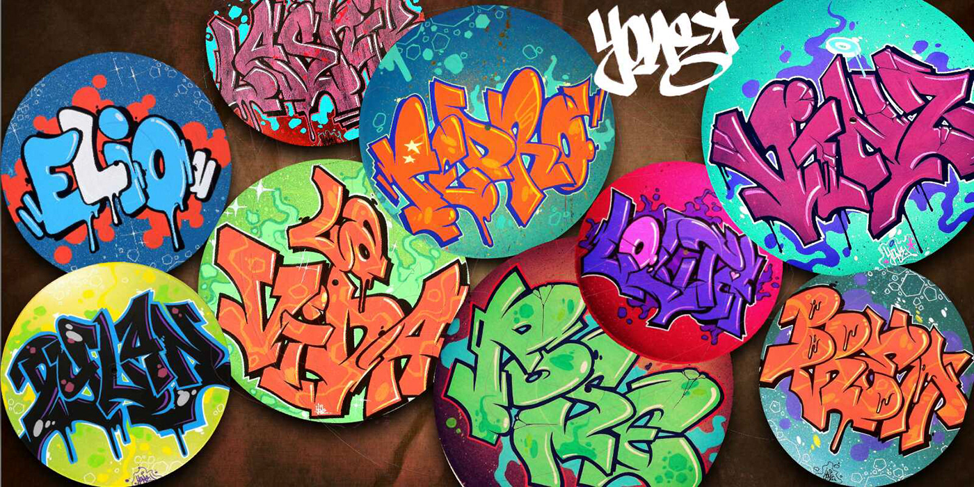 art Artiste bubbles creation Custom flow Graffiti graffitiletters Style vinyle yone