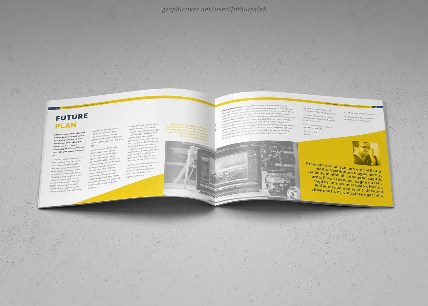 a4 agency ANNUAL report banking brand brochure business charity college