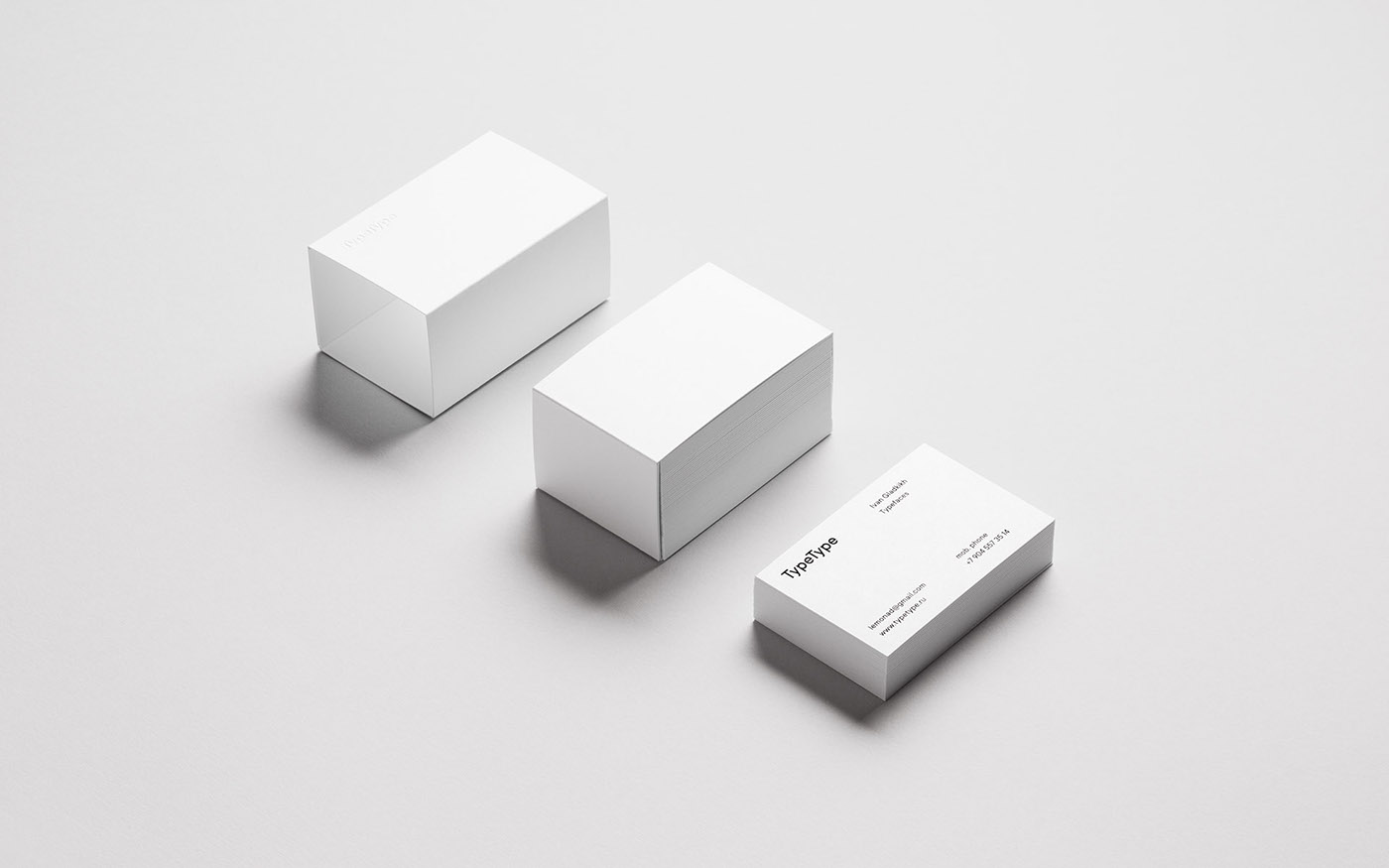 font identity Logotype White black brand catalog deboss card free