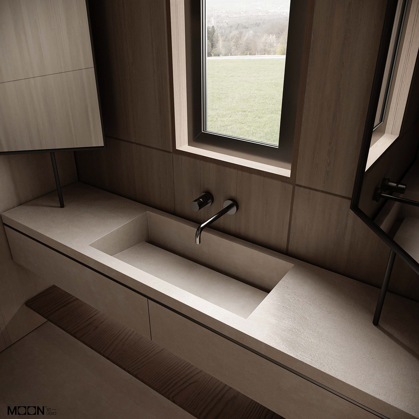 bathroom interior design  Render 3ds max architecture minimal toilet bathroom design Interior corona