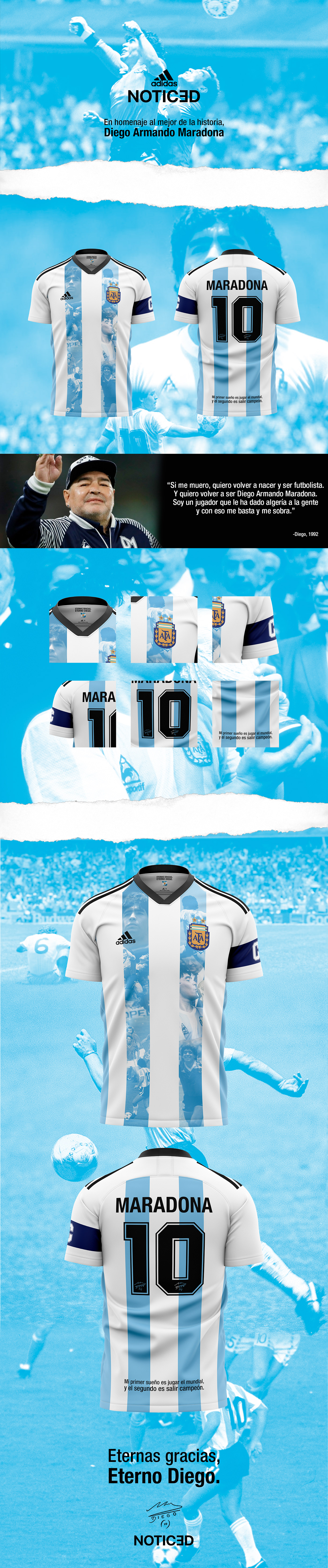 argentina design football Futbol jersey maradona soccer