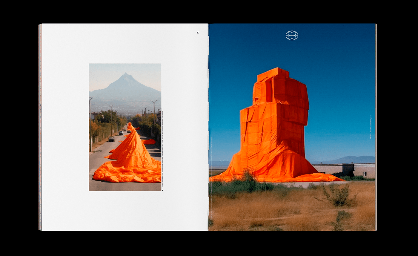 architecture print editorial book cover magazine Armenia Layout