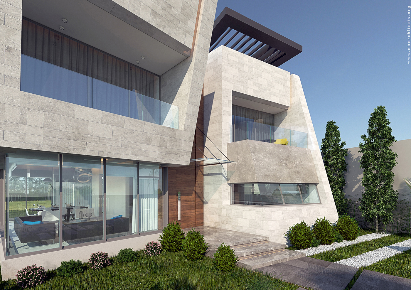 3dsmax architecture archviz concept design exterior home house modern Residencial