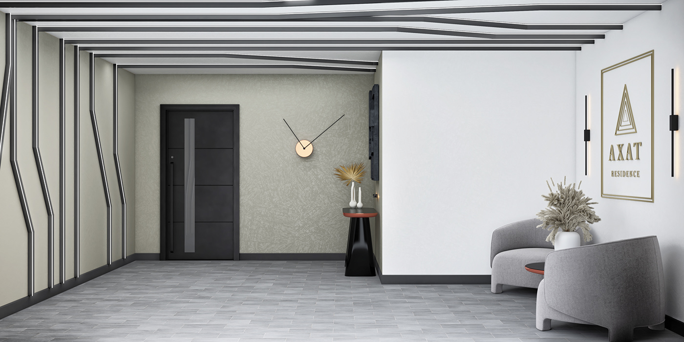 3ds max architecture Render visualization 3D modern archviz interior design  vray exterior