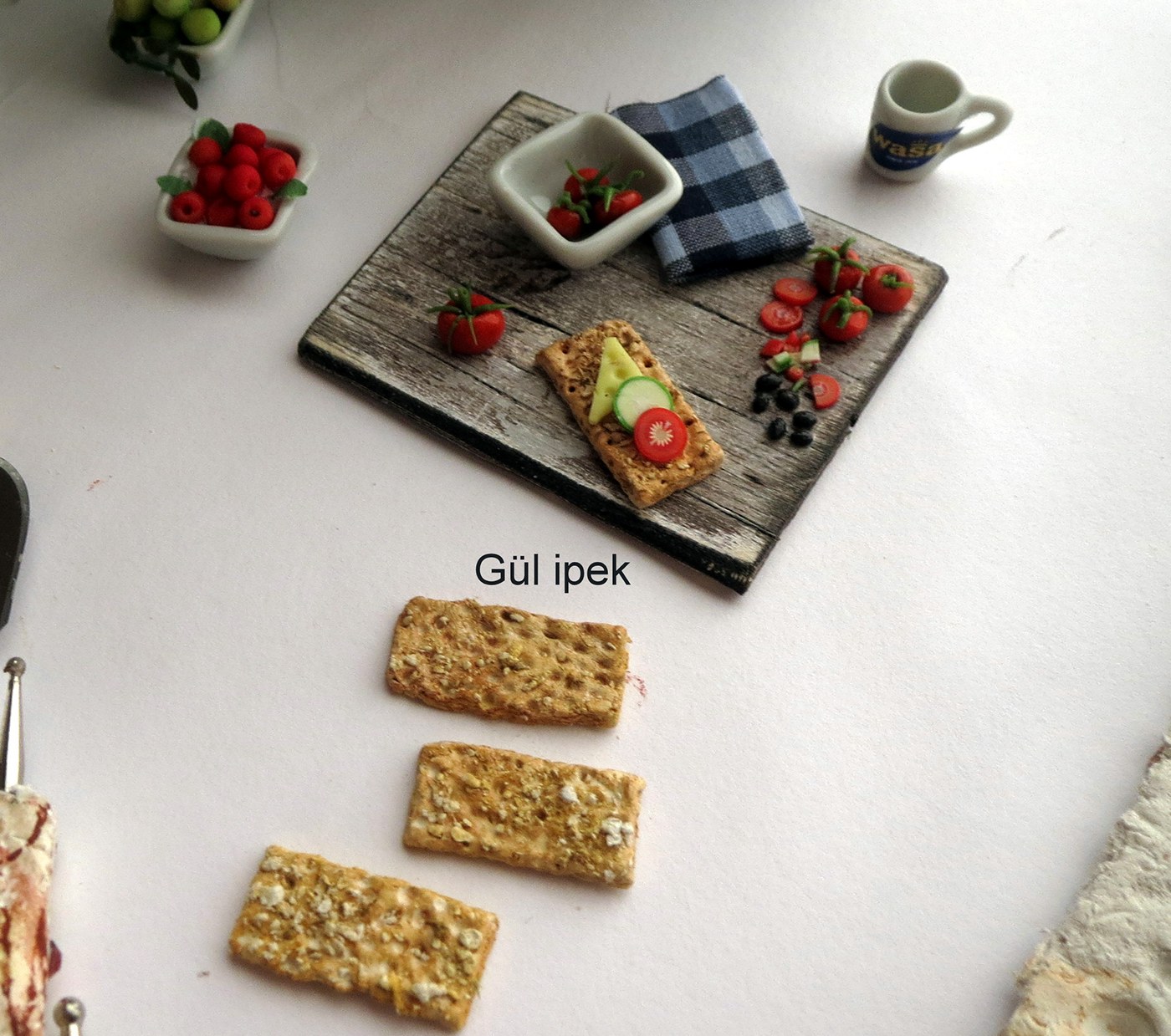 WASA Miniature Food  yaratıcılık  Gıda desing istanbul yapaygıda reklam