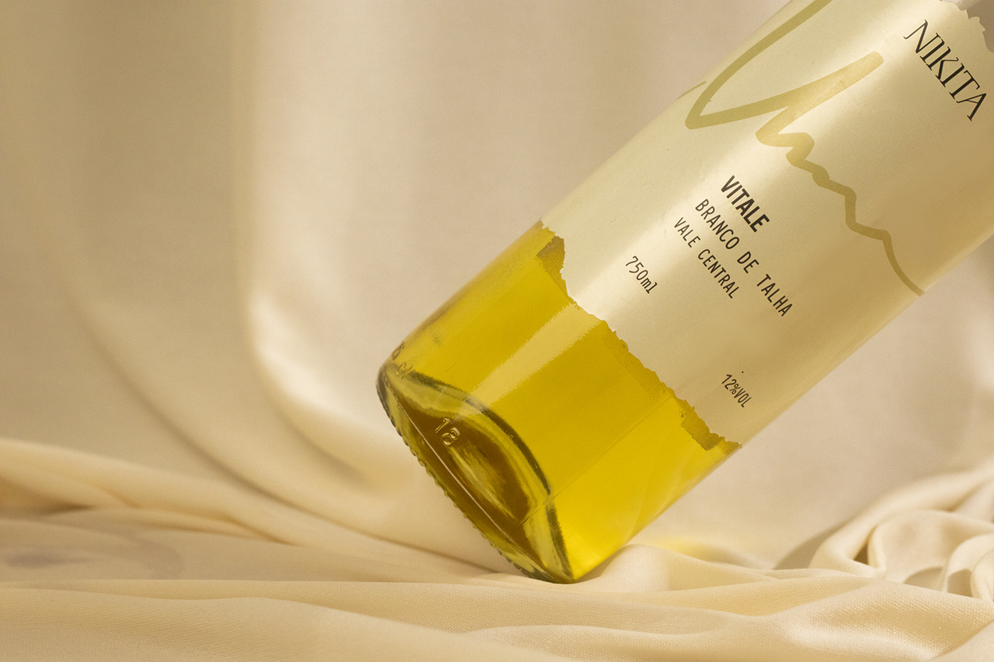 alcohol label design Packaging packaging design premium wales White Wine wine Wine Bottle wine label