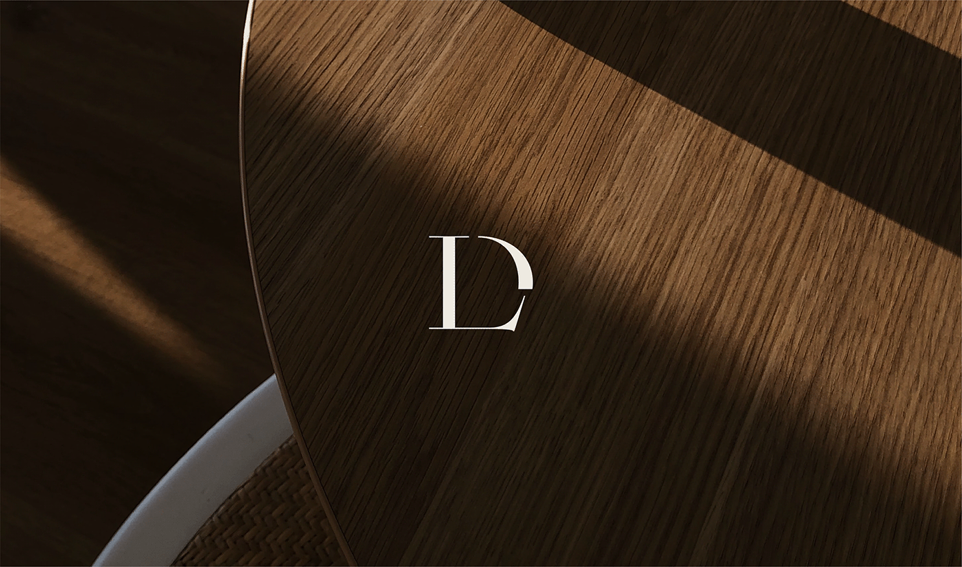 brand identity font furniture design  furniture store interior design  logo Logotype visual identity minimalist monogram