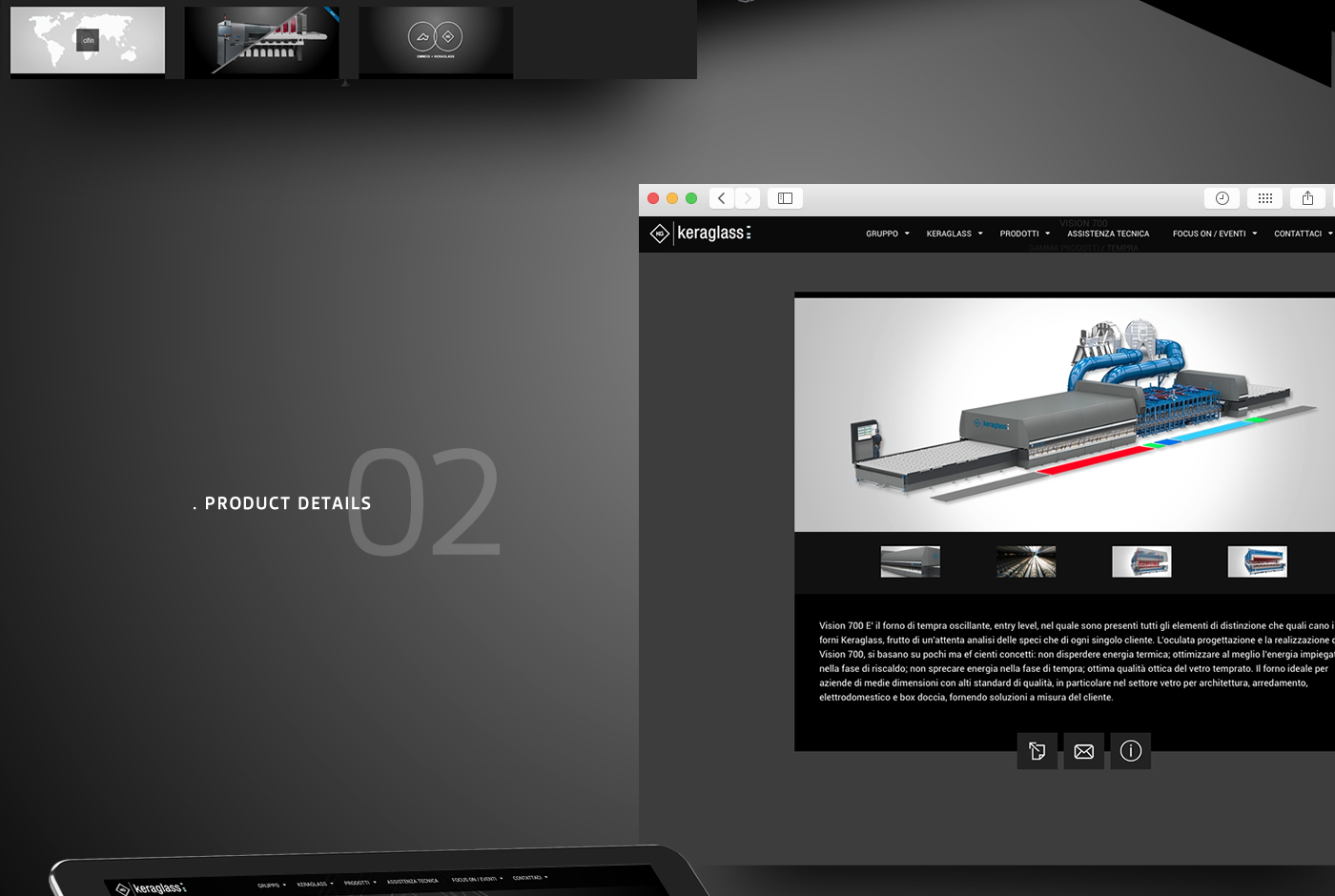 keraglass company website Website Design uxdesign flush design graphics grafica Web creative web design