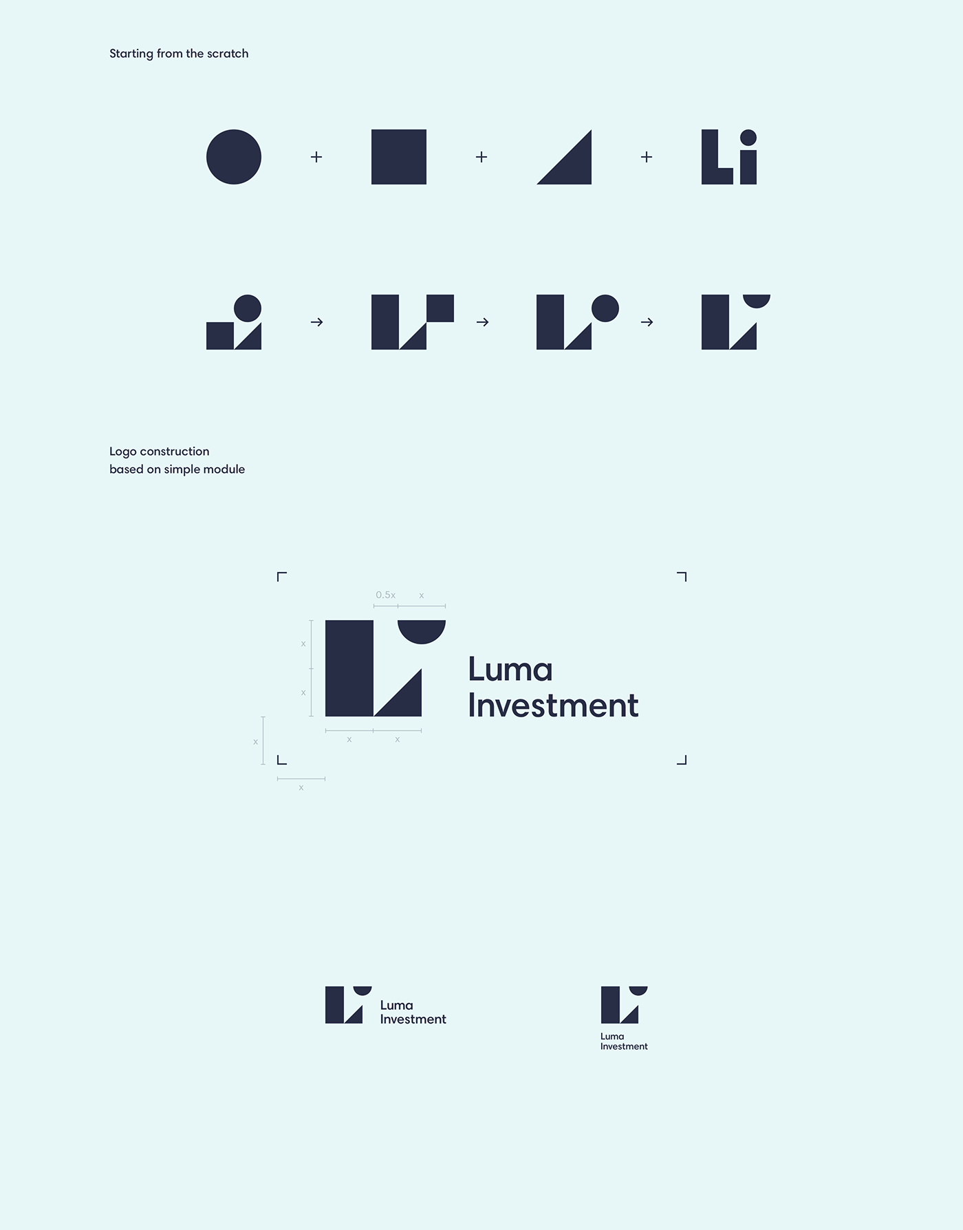 luma venture capital Webdesign UI minimal modernism mondrian abstract geometry