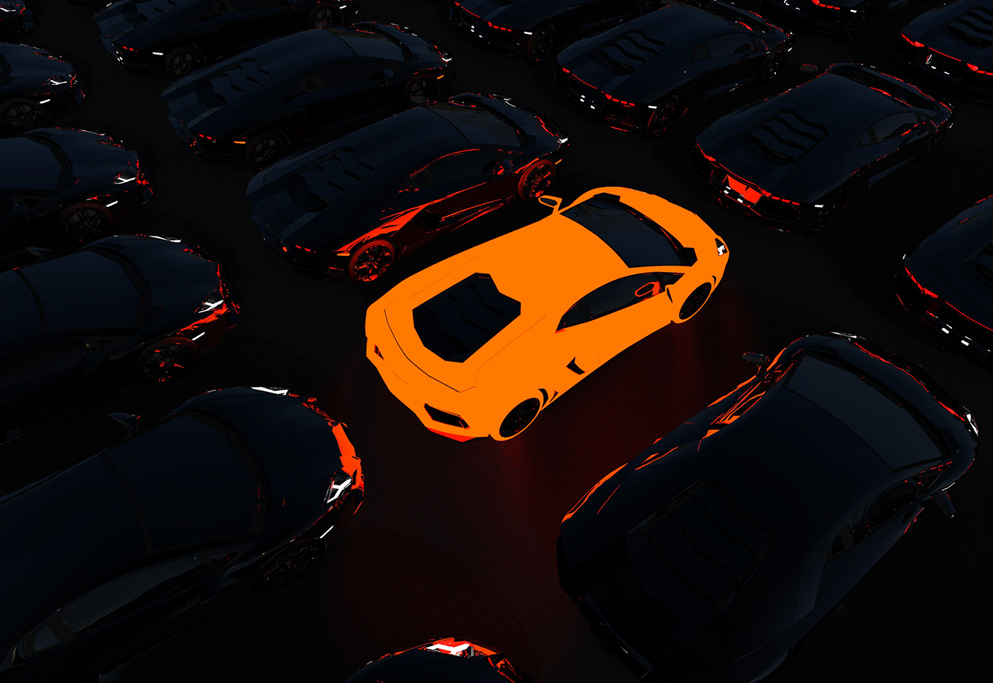 automotive   3D rendering Digital Art  Advertising  lamborghini Cars Photography  art