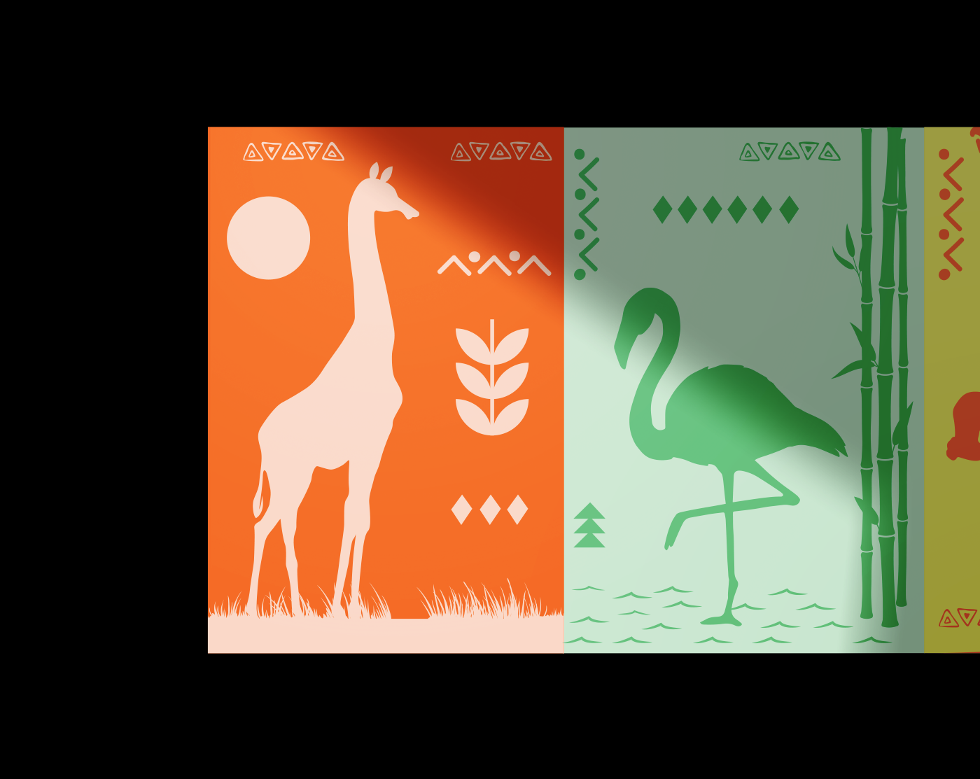 animals brand identity ILLUSTRATION  pattern branding  identity rebranding logos symbol animals zoo