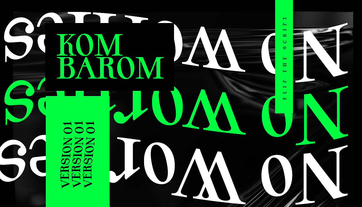 Cambodia design font Frank antony free Kom Borom lettering serif Typeface typography  