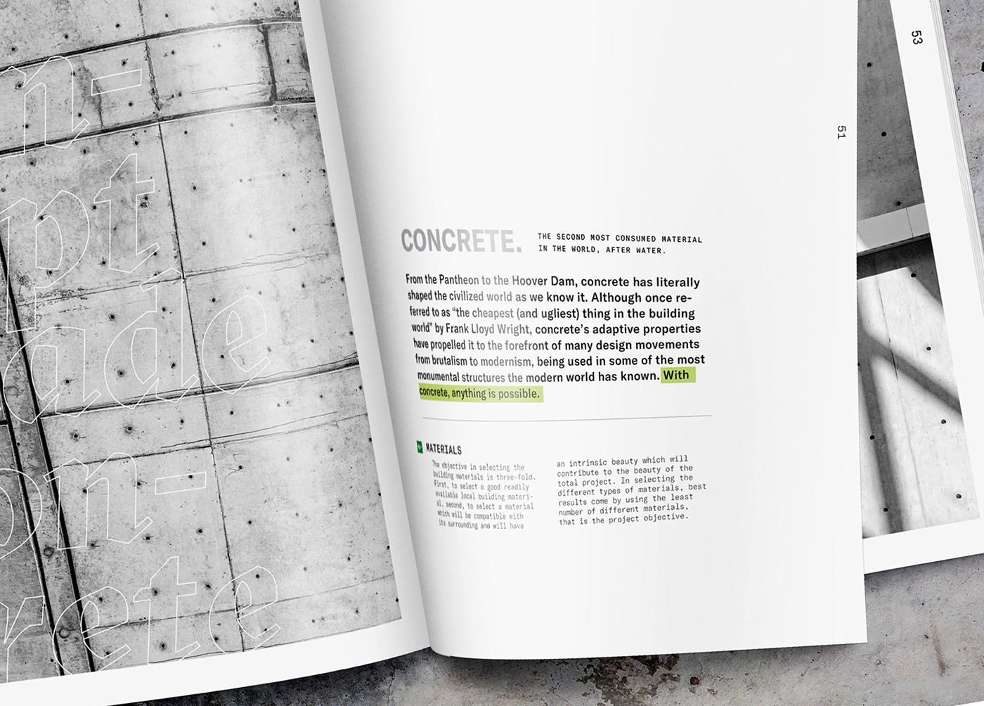 architecture book Brutalism editorial magazine print typography   University Zine 