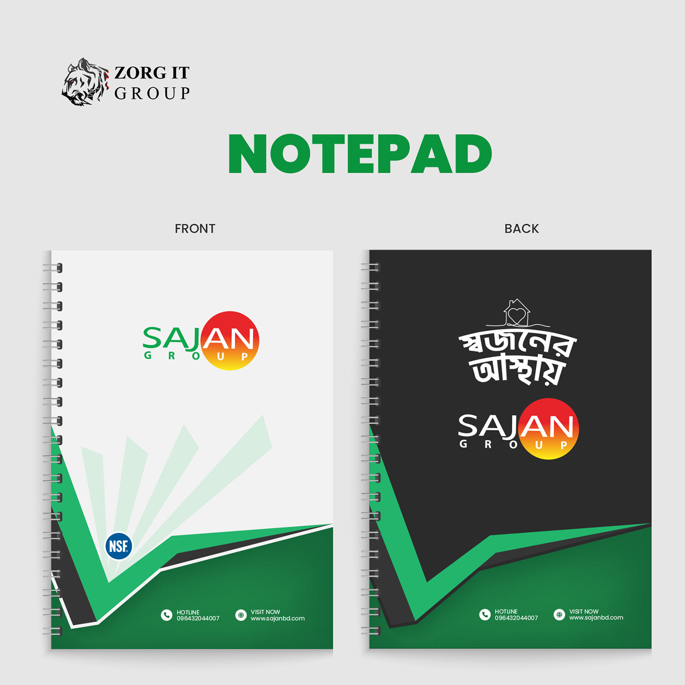 Notepad Design by Zorg IT Group.