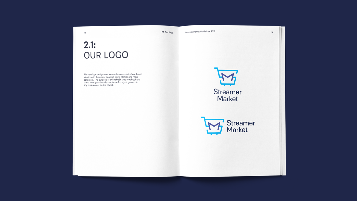 Streamer Market Brand Guidelines Logo