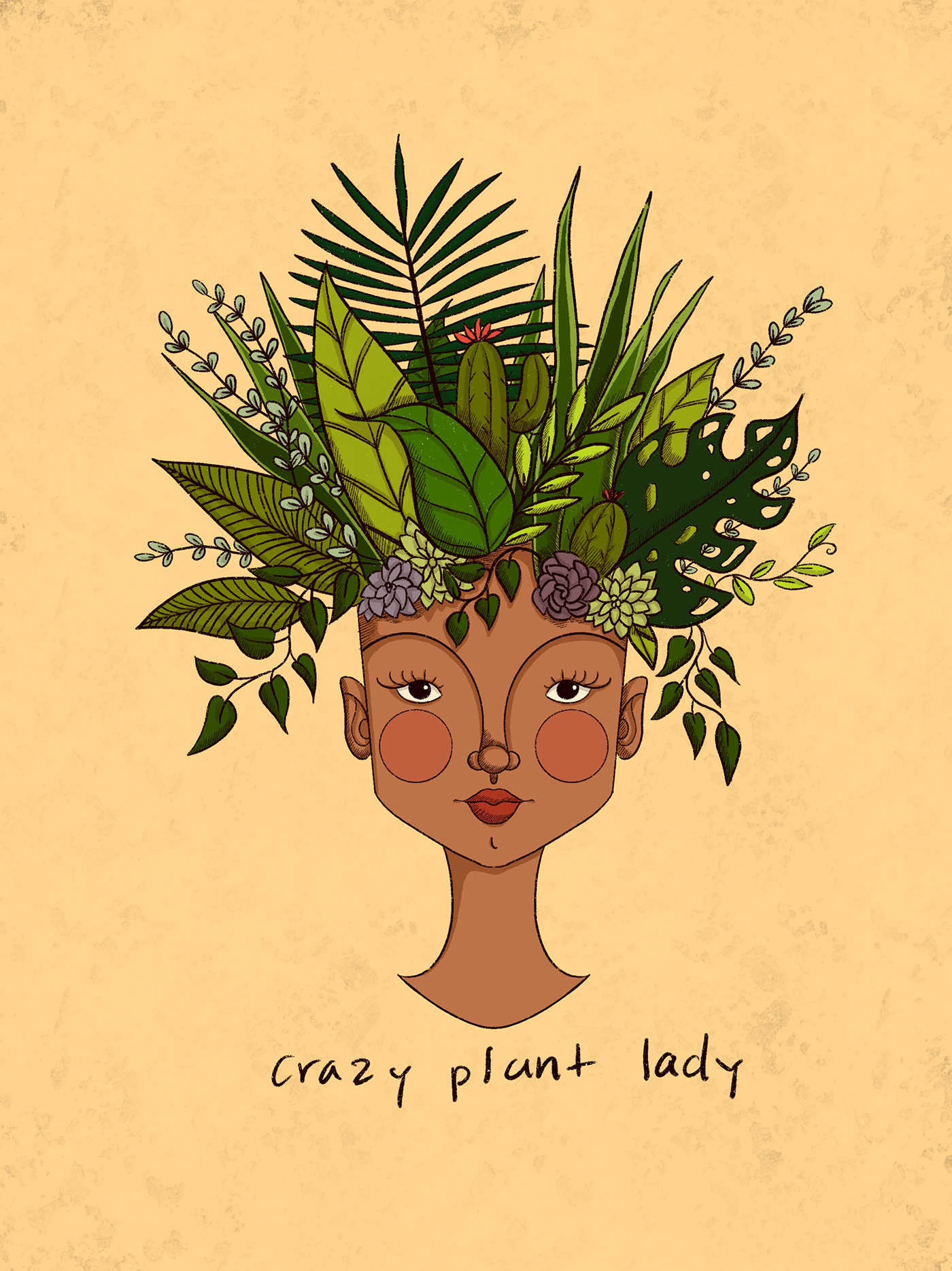 Crazy Plant Lady on Behance