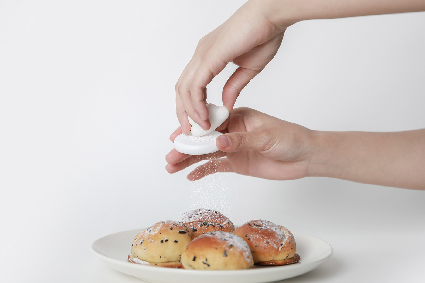 cloud design package product snow sugar zero branding  bread Food 